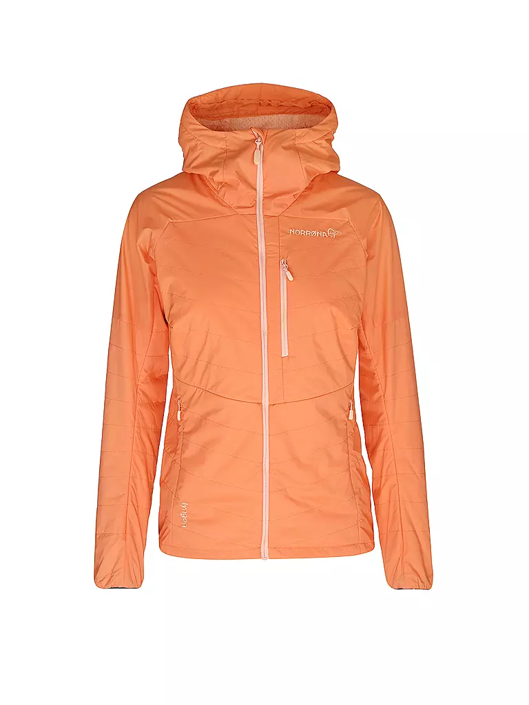 NORRØNA | Damen Isojacke lyngen alpha100 | orange