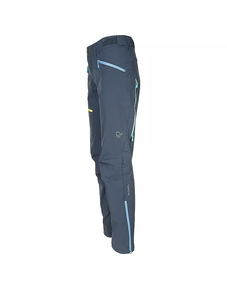 NORRØNA | Damen Softshellhose Falketind flex1 Pants | blau