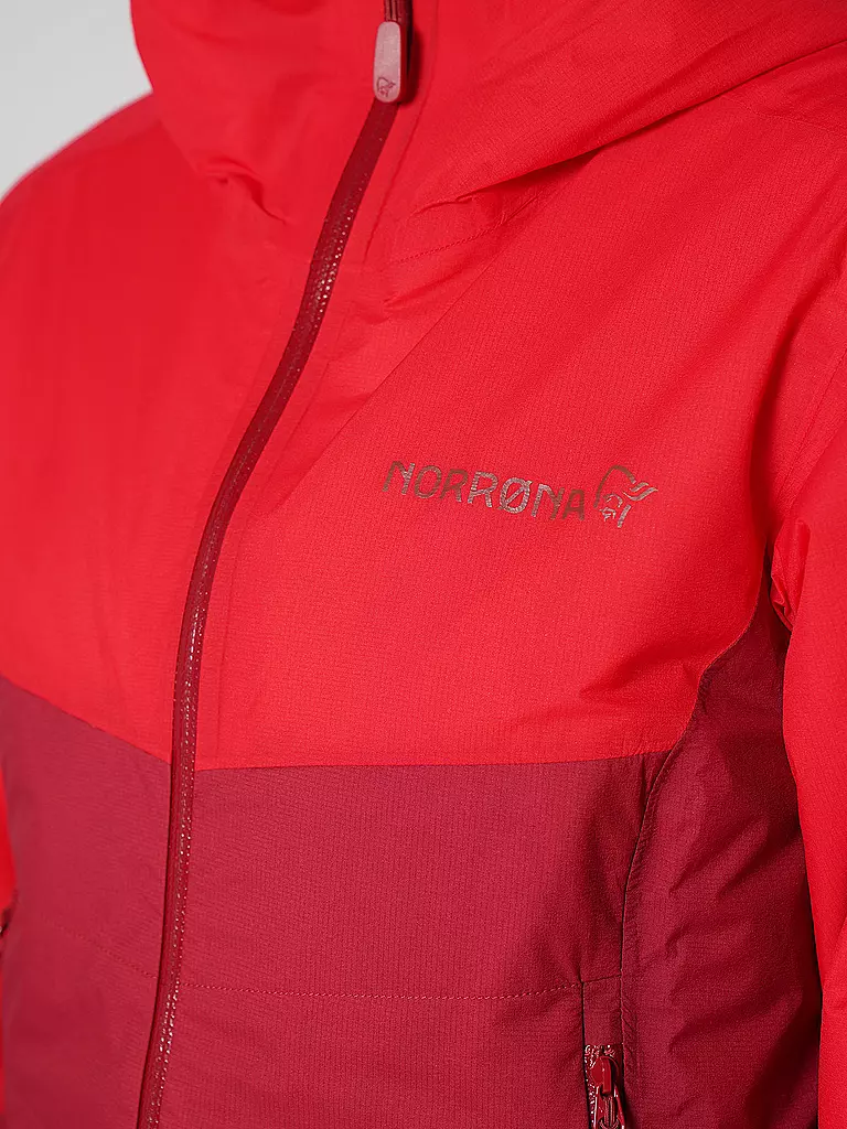 NORRØNA | Damen Tourenjacke lyngen dri2 thermo60 | rot