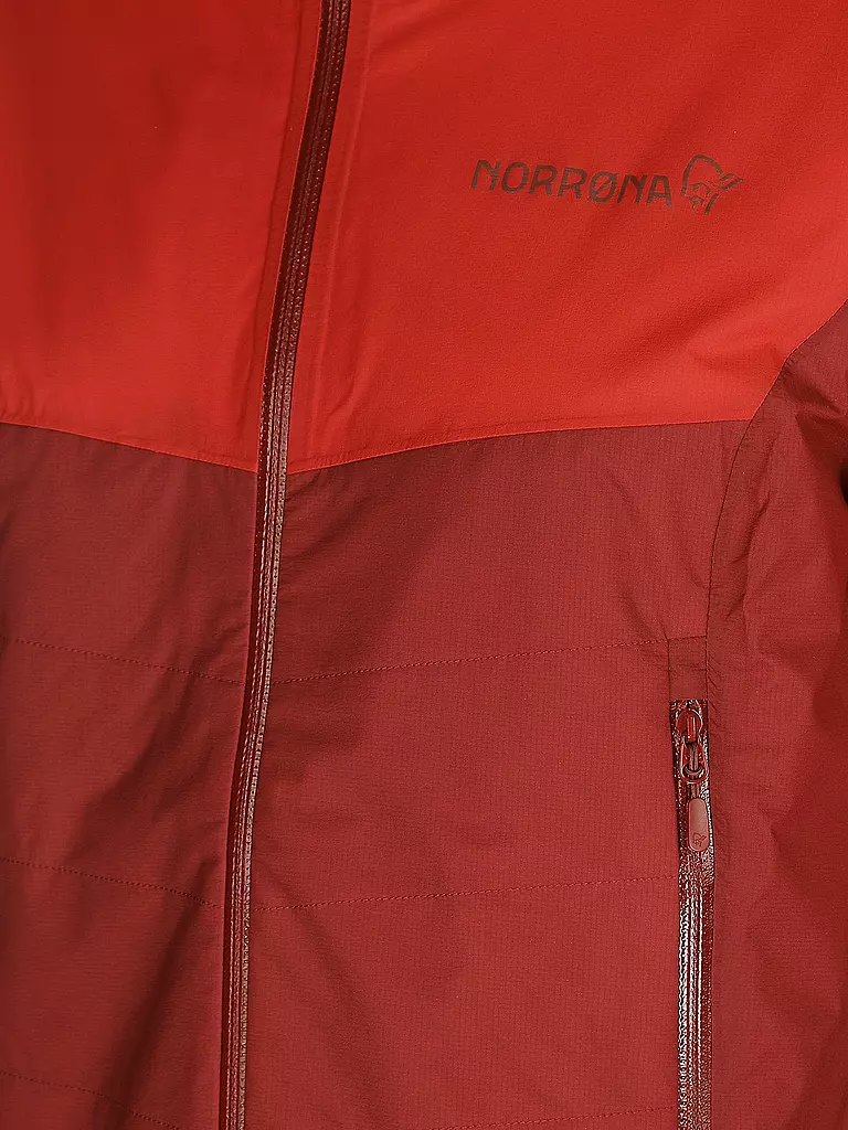 NORRØNA | Damen Tourenjacke lyngen dri2 thermo60 | rot