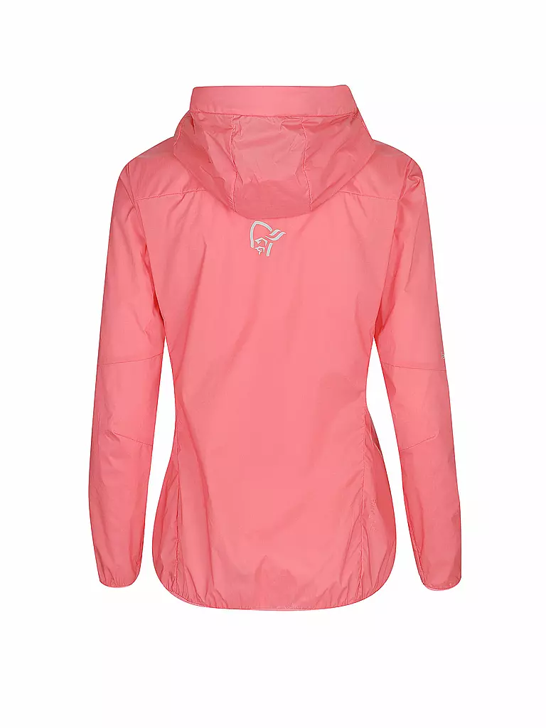 NORRØNA | Damen Windjacke falketind  aero60 Hoodie | pink