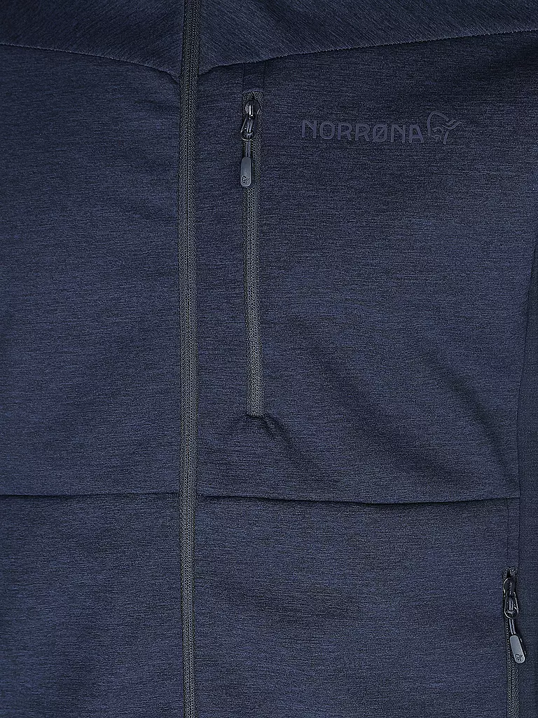 NORRØNA | Herren Fleecejacke falketind  warm2 Octa Hoodie | dunkelblau