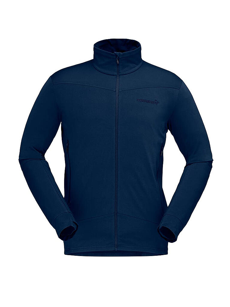 NORRØNA | Herren Fleecejacke Falketind warm1 Stretch | blau