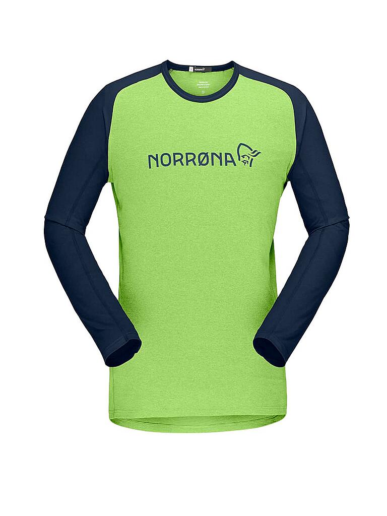 NORRØNA | Herren Funktionsshirt Fjora Equaliser Lightweight | grün