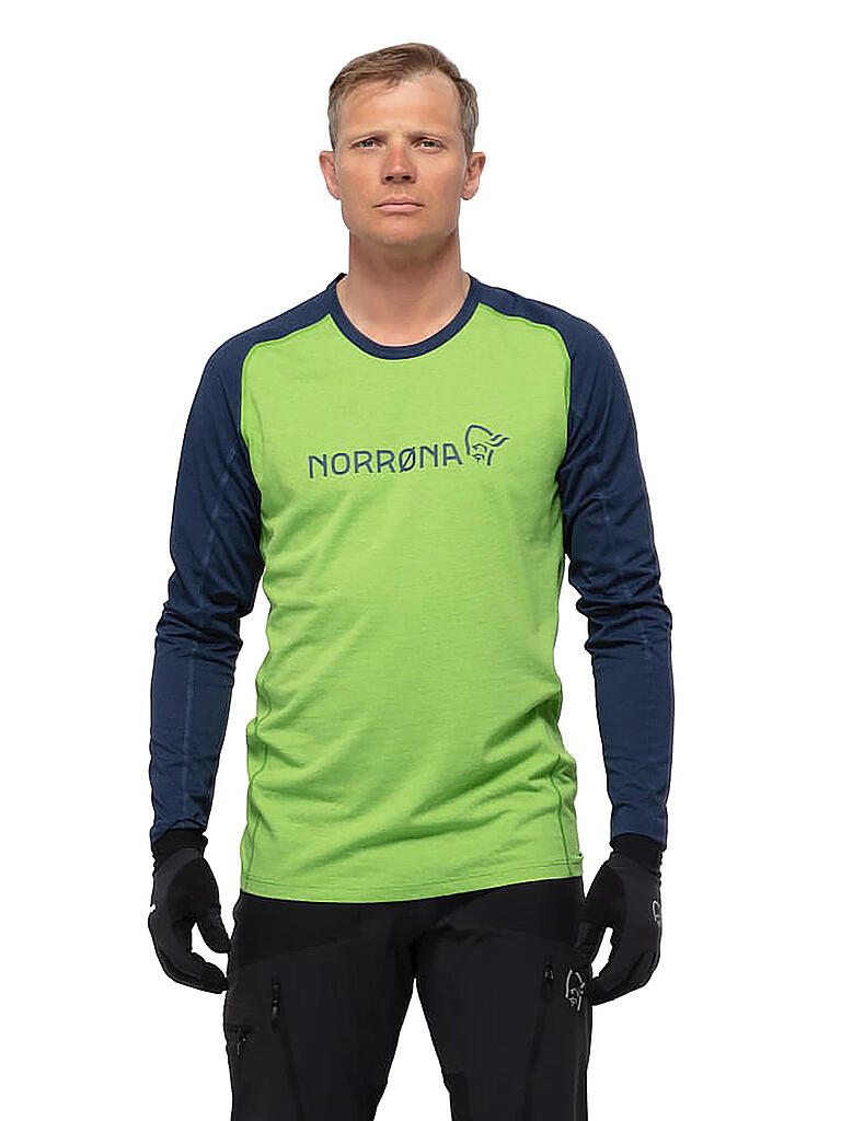 NORRØNA | Herren Funktionsshirt Fjora Equaliser Lightweight | grün