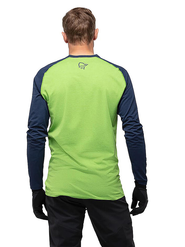 NORRØNA | Herren Funktionsshirt Fjora Equaliser Lightweight | grün