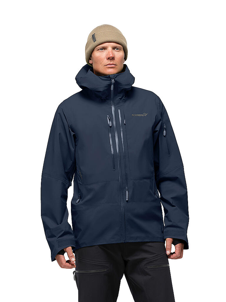 NORRØNA | Herren Tourejacke lofoten Gore-Tex Pro | blau