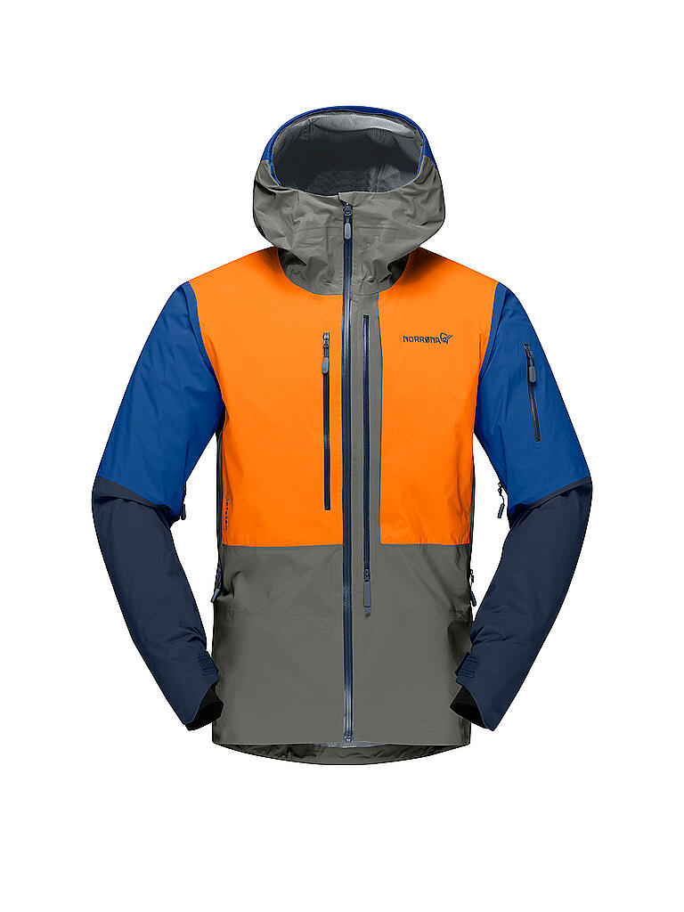 NORRØNA | Herren Tourenjacke lofoten Gore-Tex Pro | grau