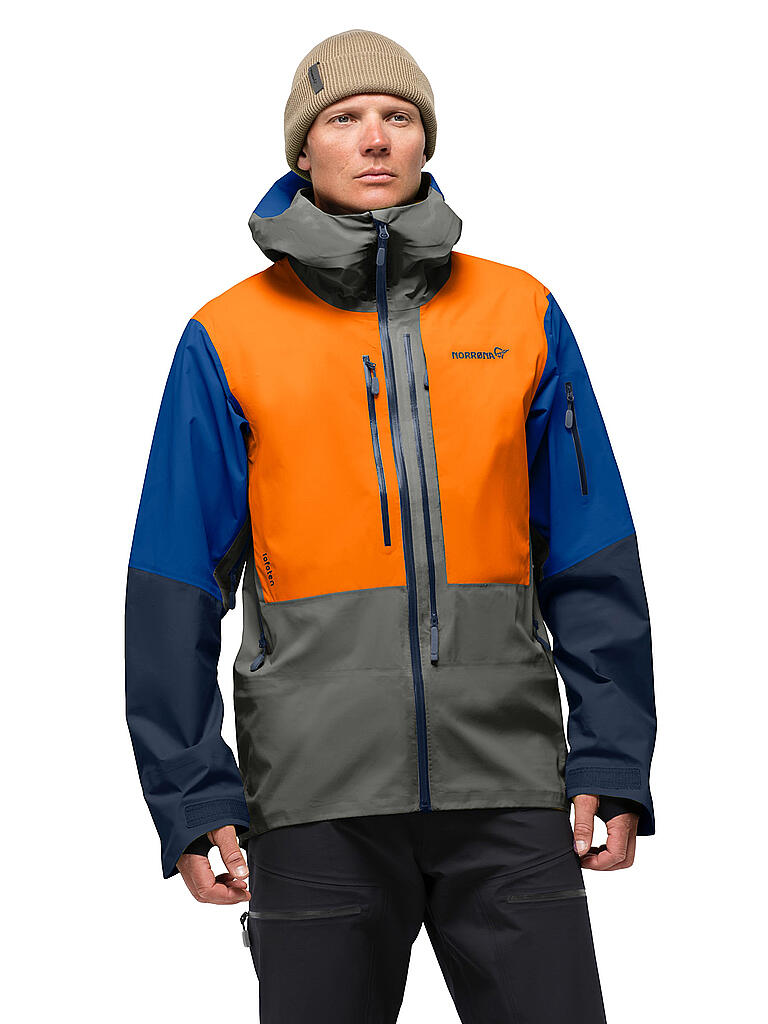 NORRØNA | Herren Tourenjacke lofoten Gore-Tex Pro | grau