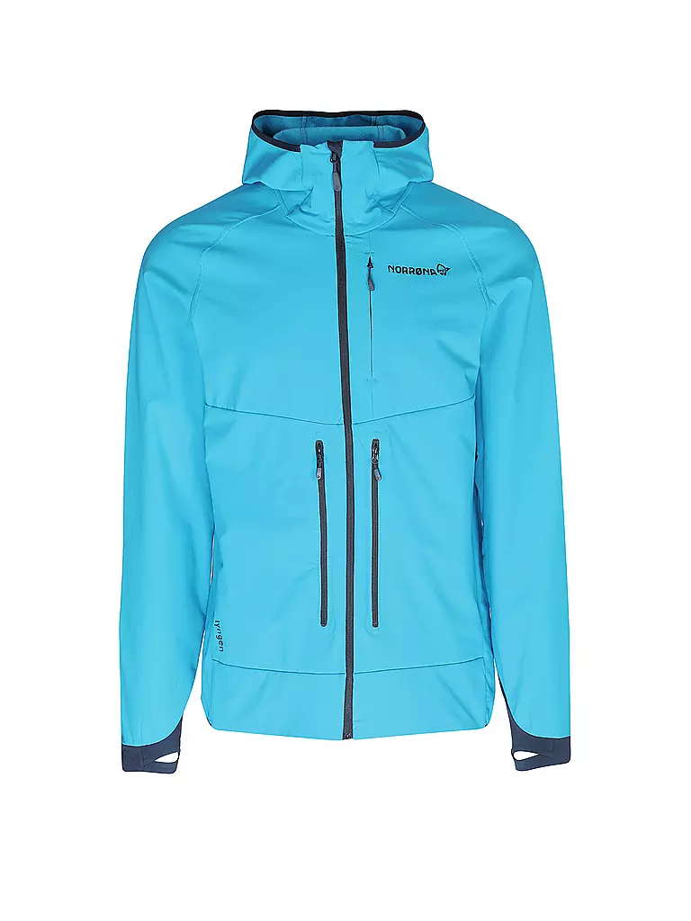 NORRØNA | Herren Tourenjacke lyngen Hiloflex100 | blau