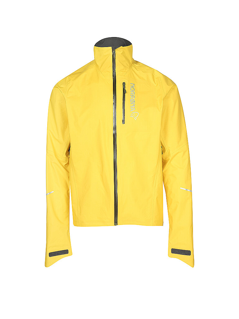 NORRØNA Herren Wanderjacke Fjora dri1 gelb | S