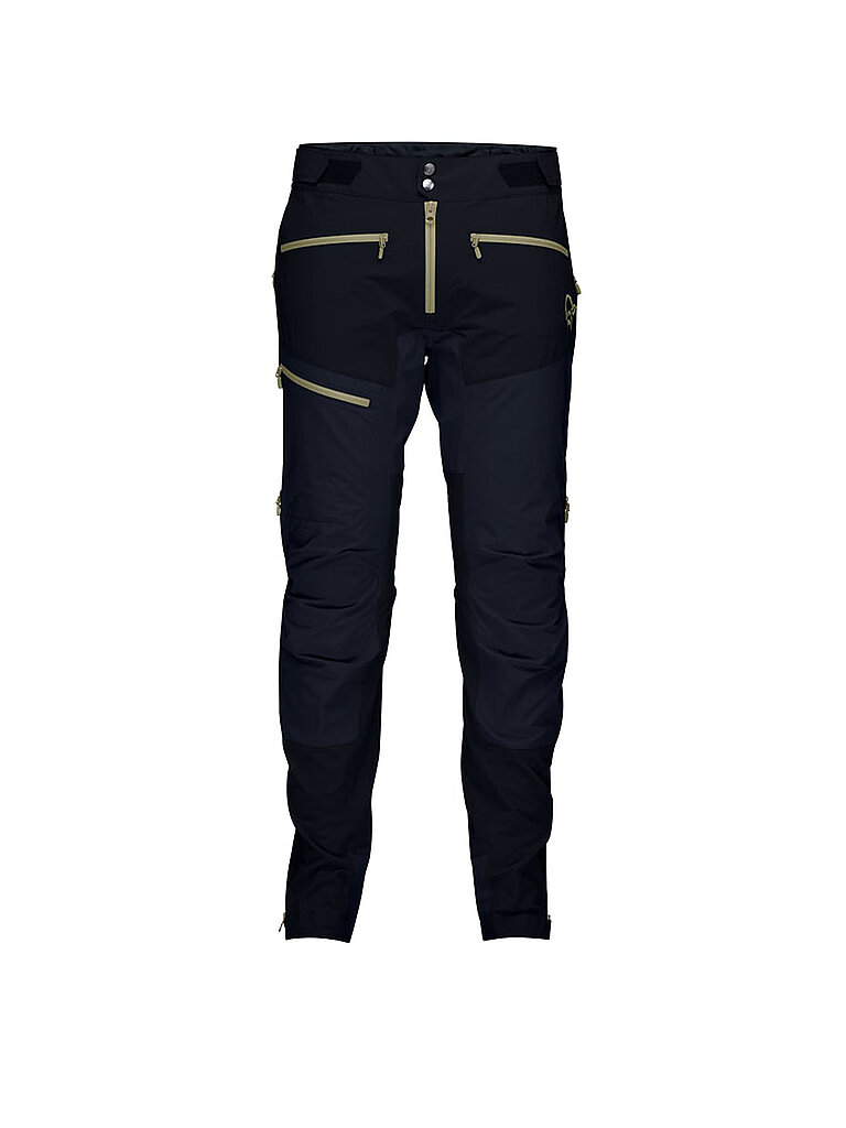 NORRØNA Herren Wanderhose Fjora flex1  schwarz | L