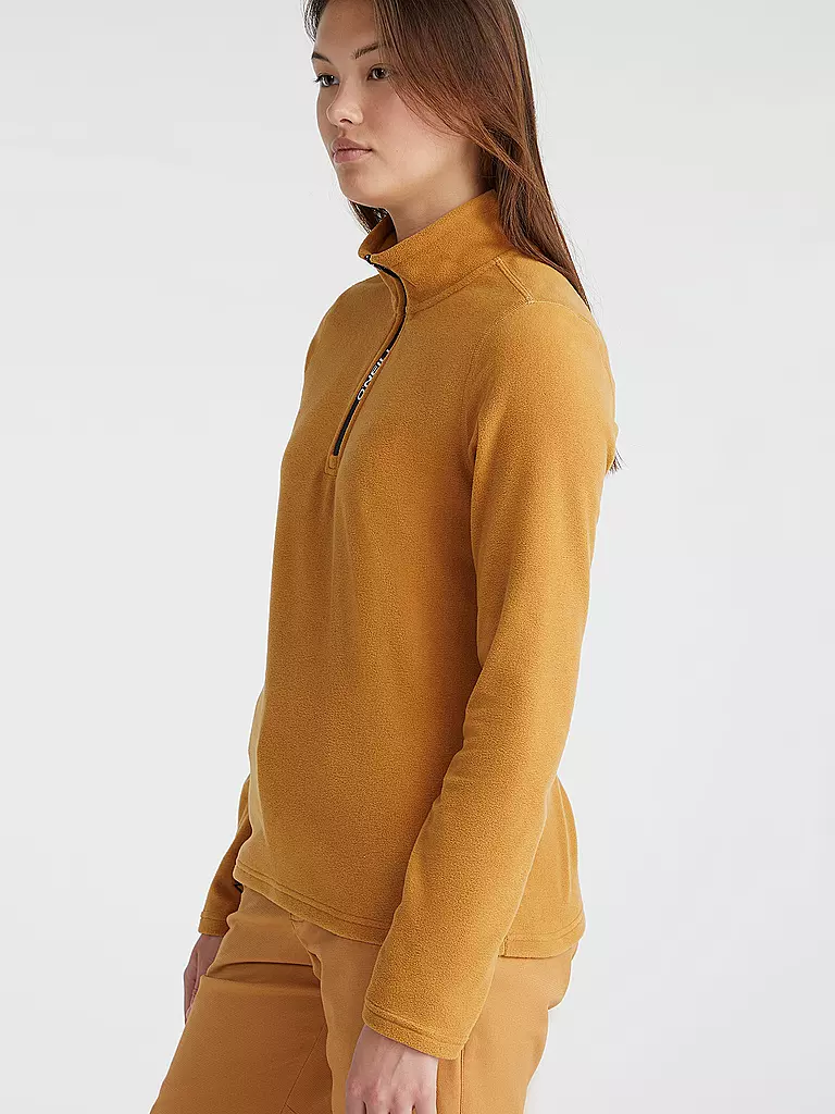 O'NEILL | Damen Unterzieh Zipshirt Jacks Fleece | camel