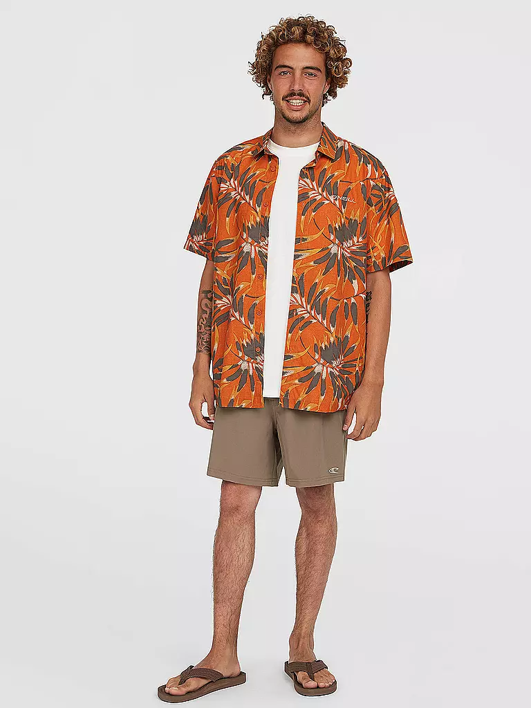 O'NEILL | Herren Beachhemd Print | orange