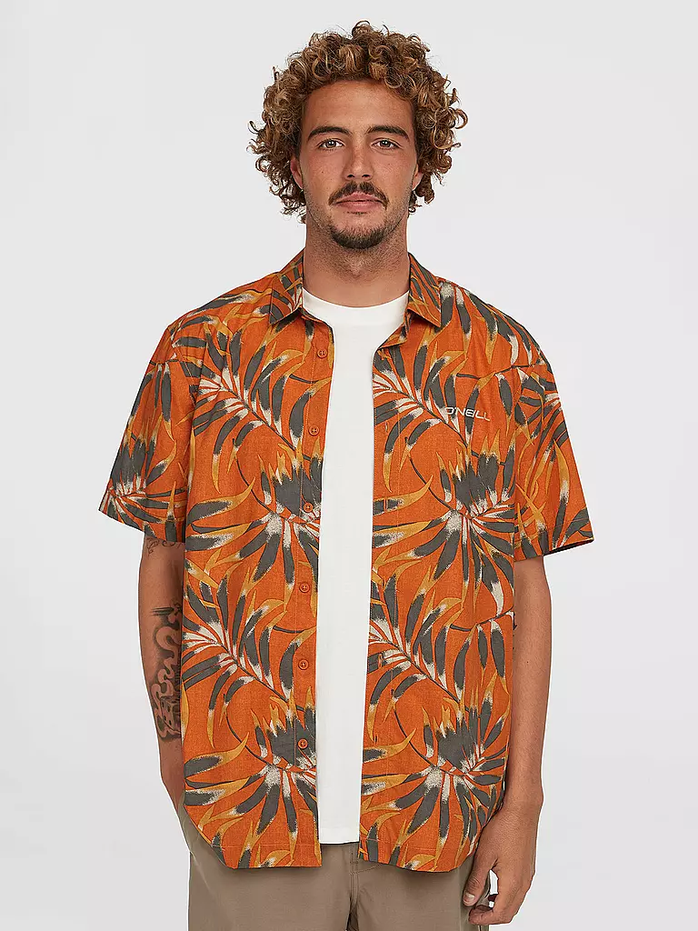 O'NEILL | Herren Beachhemd Print | orange