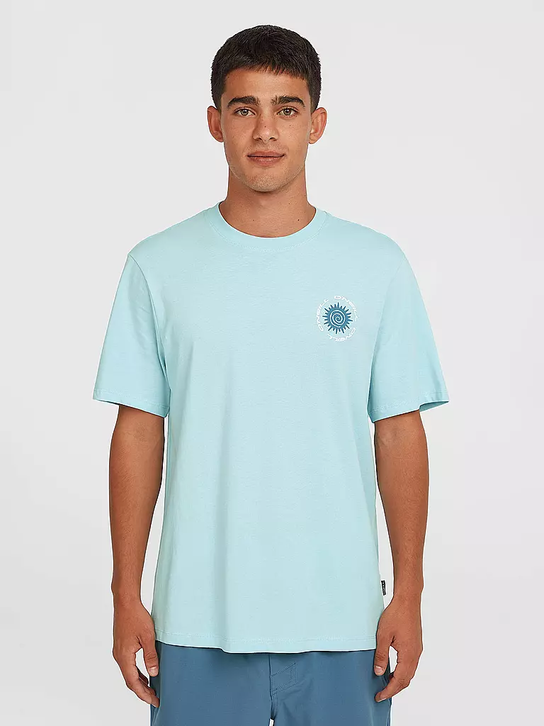 O'NEILL | Herren Beachshirt Chest Print | hellblau