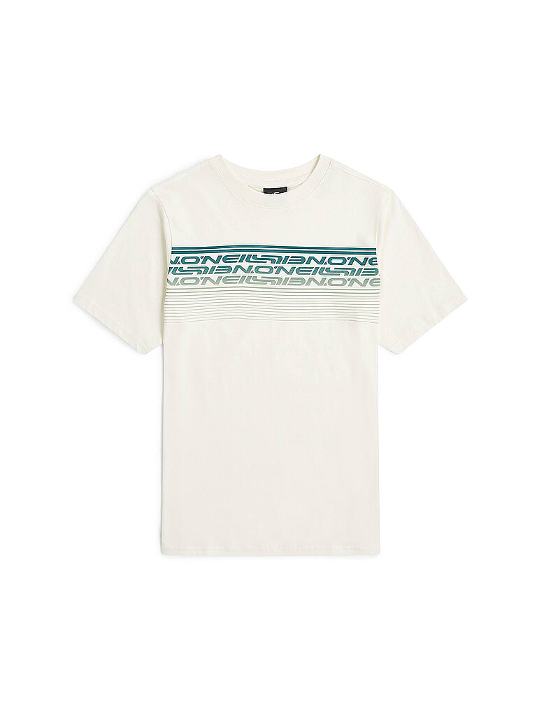 O'NEILL Jungen Beachshirt Logo Stripe weiss | 152 — Bild 2