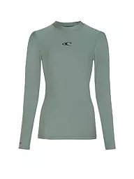 O'NEILL | Damen Lycrashirt Essentials Bidart  | hellgrün