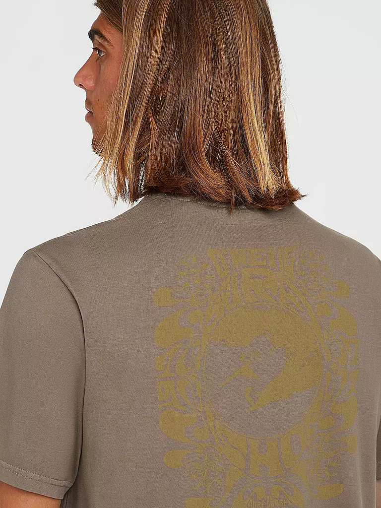 O'NEILL | Herren Beachshirt O'Riginals Vintage Graphic | hellbraun