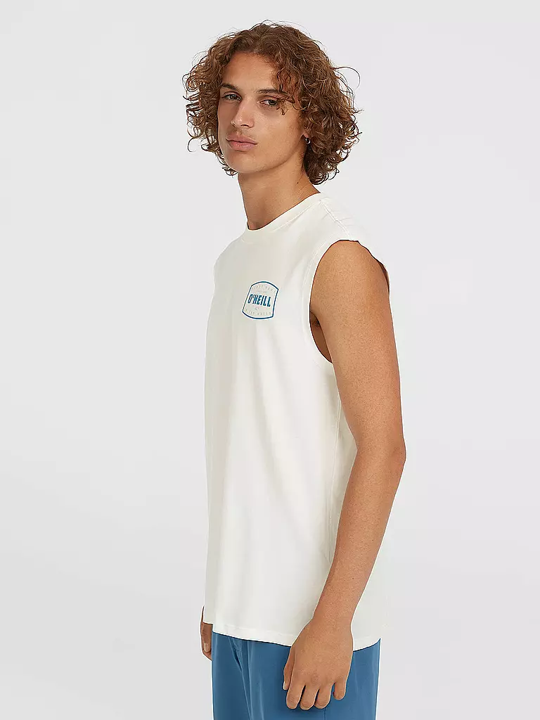 O'NEILL | Herren Beachtank Global | weiss