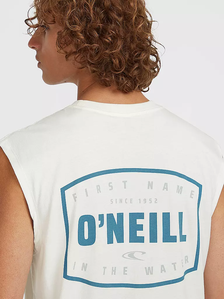 O'NEILL | Herren Beachtank Global | weiss