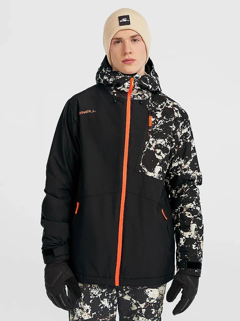 O'NEILL | Herren Snowboardjacke FWC Cruz Block Hoodie | schwarz