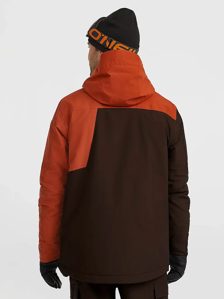 O'NEILL | Herren Snowboardjacke FWC Cruz Block Hoodie | orange