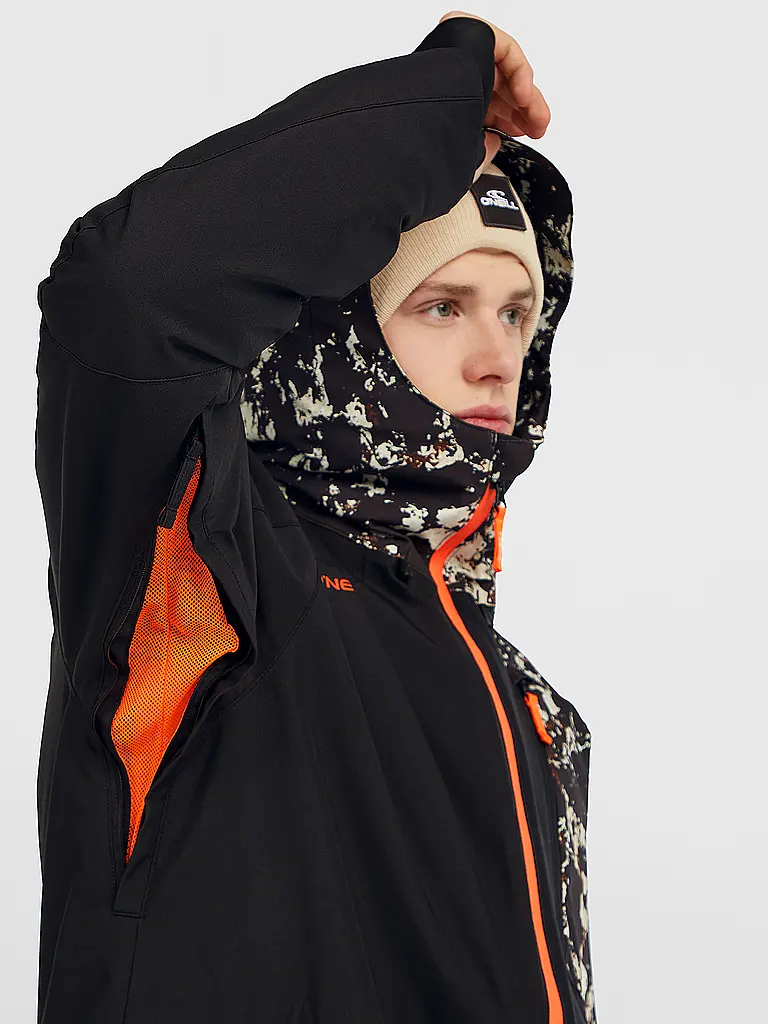 O'NEILL | Herren Snowboardjacke FWC Cruz Block Hoodie | schwarz