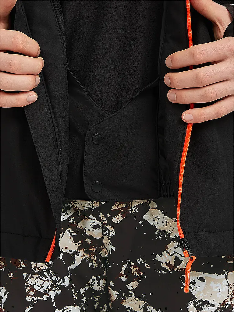 O'NEILL | Herren Snowboardjacke FWC Cruz Block Hoodie | schwarz