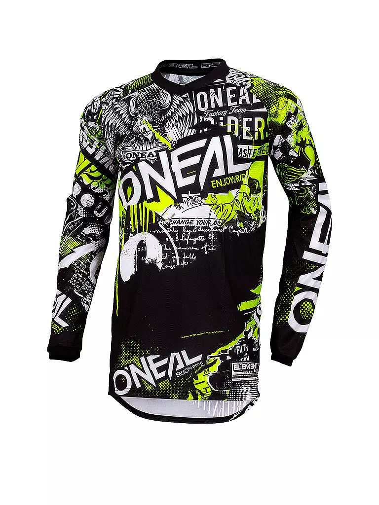 O’NEAL | Herren MTB-Shirt Element Attack LS | schwarz