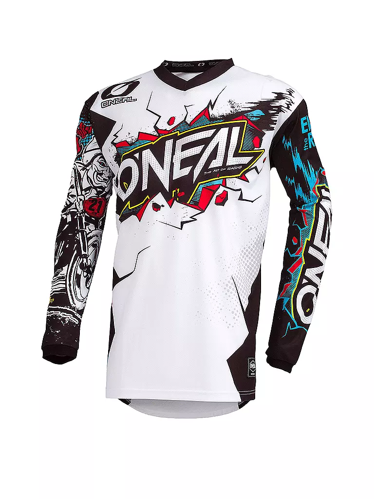 O’NEAL | Herren MTB-Shirt Element Villain LS | weiss