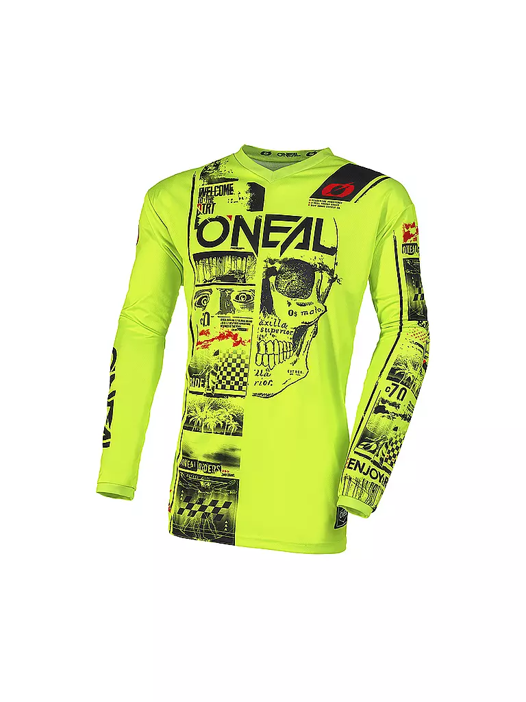 O’NEAL | Kinder MTB-Shirt Element Youth Attack V.23 LS | gelb