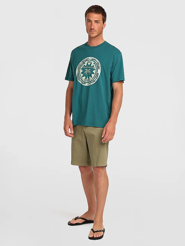 O'NEILL Herren Beachshirt Musthave Graphic dunkelgrün | XL — Bild 3