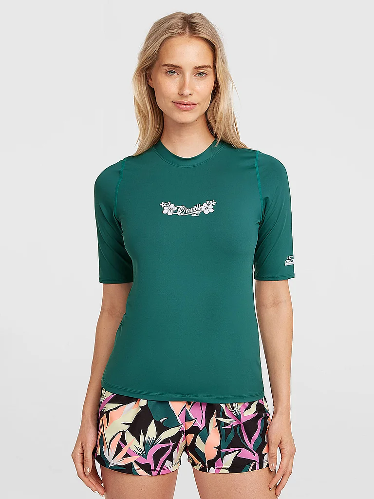 O'NEILL Damen Lycrashirt Skins dunkelgrün | M — Bild 3