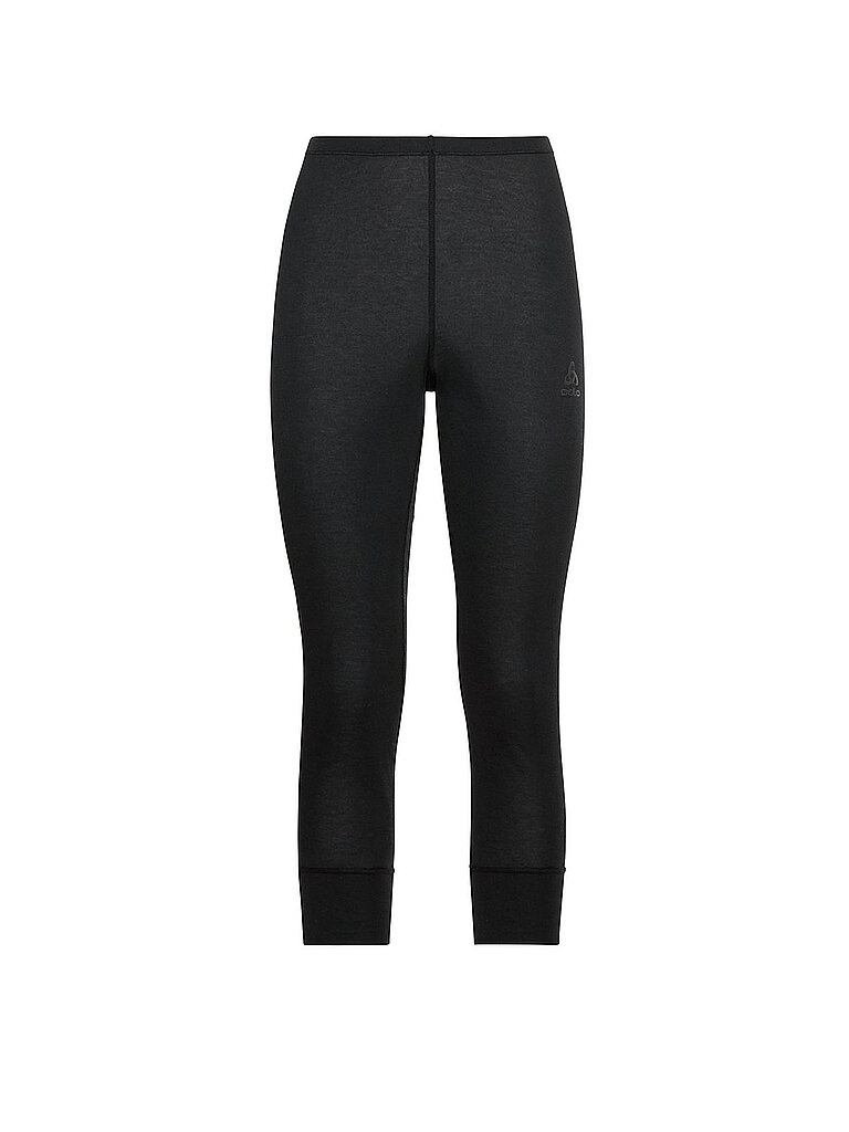 ODLO Damen Funktionstight ACTIVE WARM ECO Base Layer 3/4 schwarz | XS