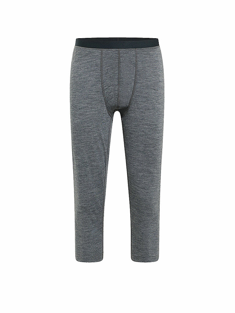 ODLO Herren Unterziehhose Merino 200 3/4 hellgrau | S — Bild 2