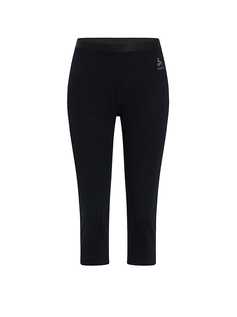 ODLO Damen Hose Merino 200 3/4 schwarz | S — Bild 2