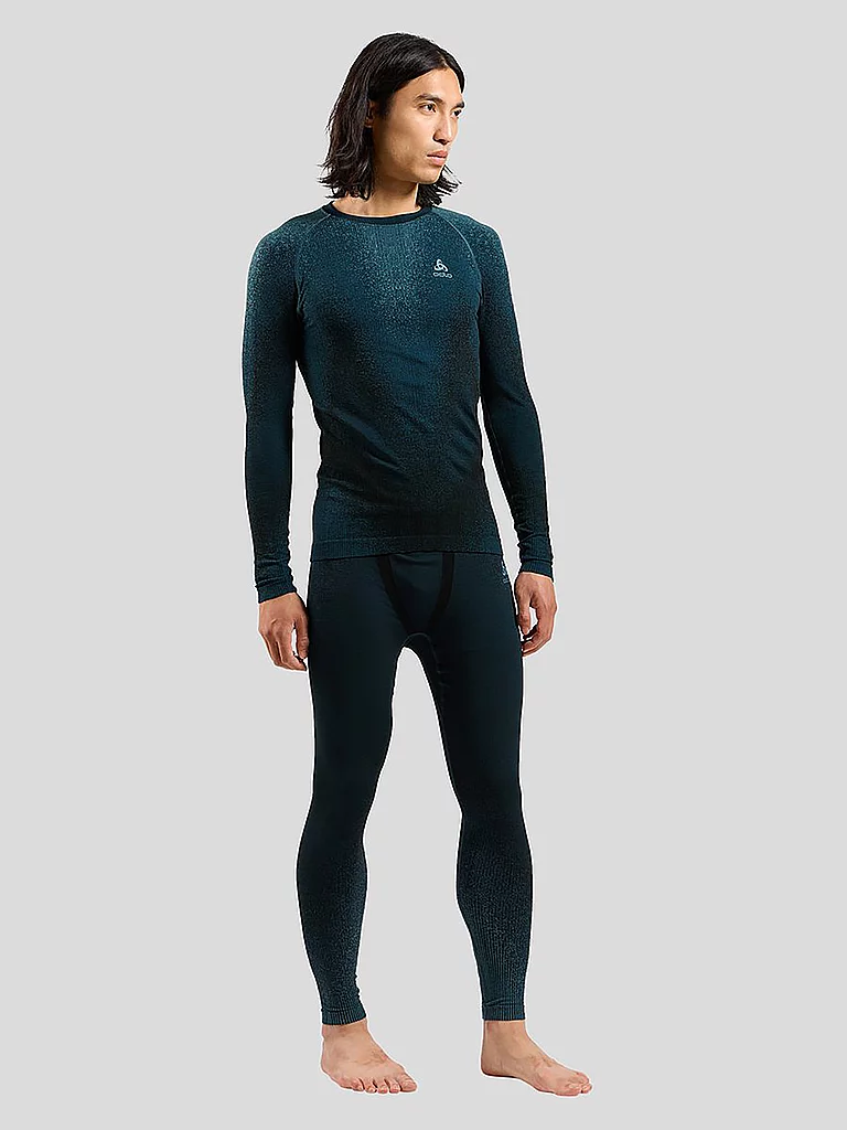 ODLO Herren Unterzieh Tight POW Blackcomb blau | L — Bild 3