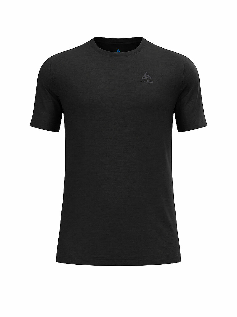 ODLO Herren Unterzieh Funktionsshirt Natural Merino 160 schwarz | L — Bild 2