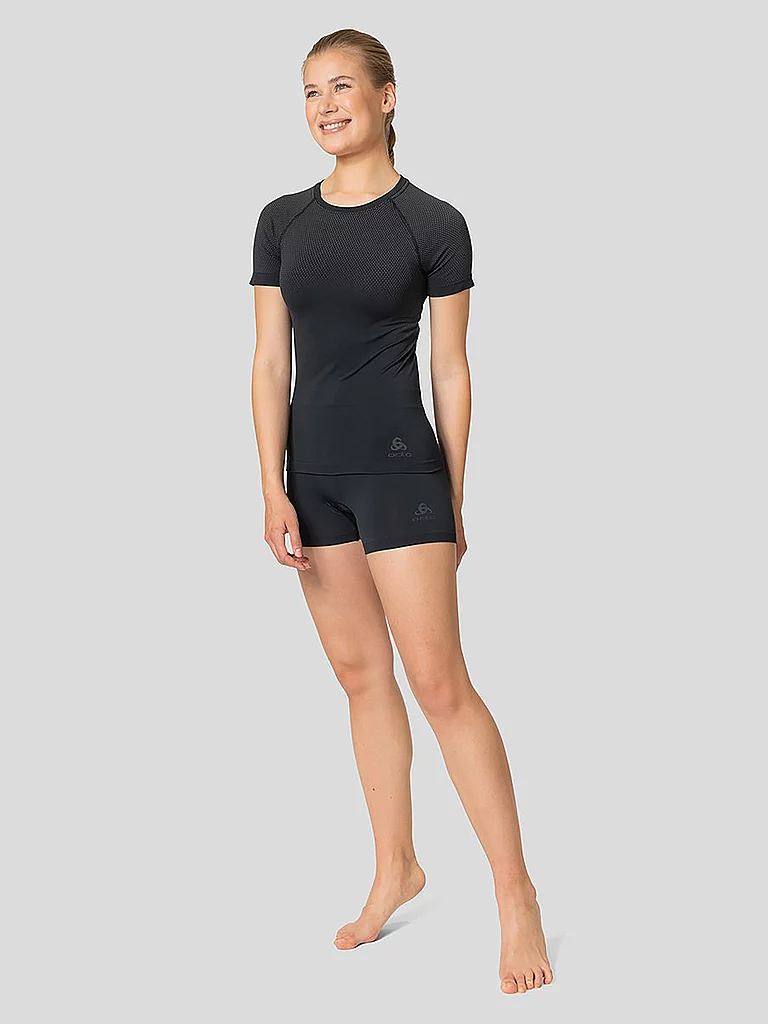 ODLO Damen Laufwäsche Shirt Performance Light Base Layer schwarz | XS — Bild 3