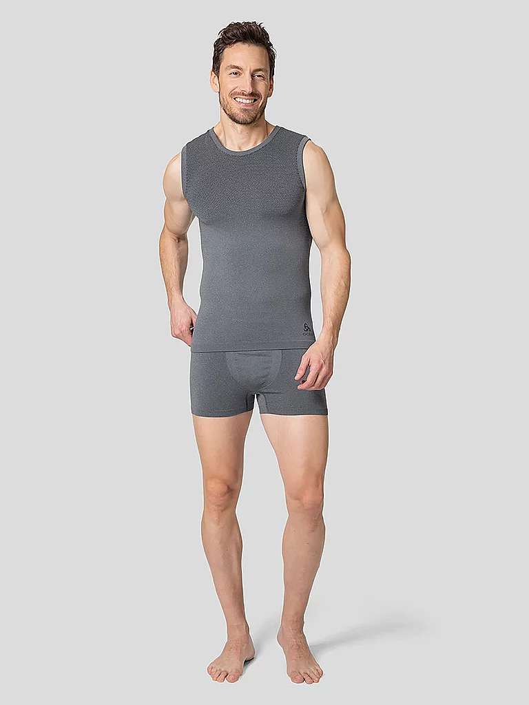 ODLO Herren Laufwäsche Boxer Performance Light grau | XXL — Bild 3