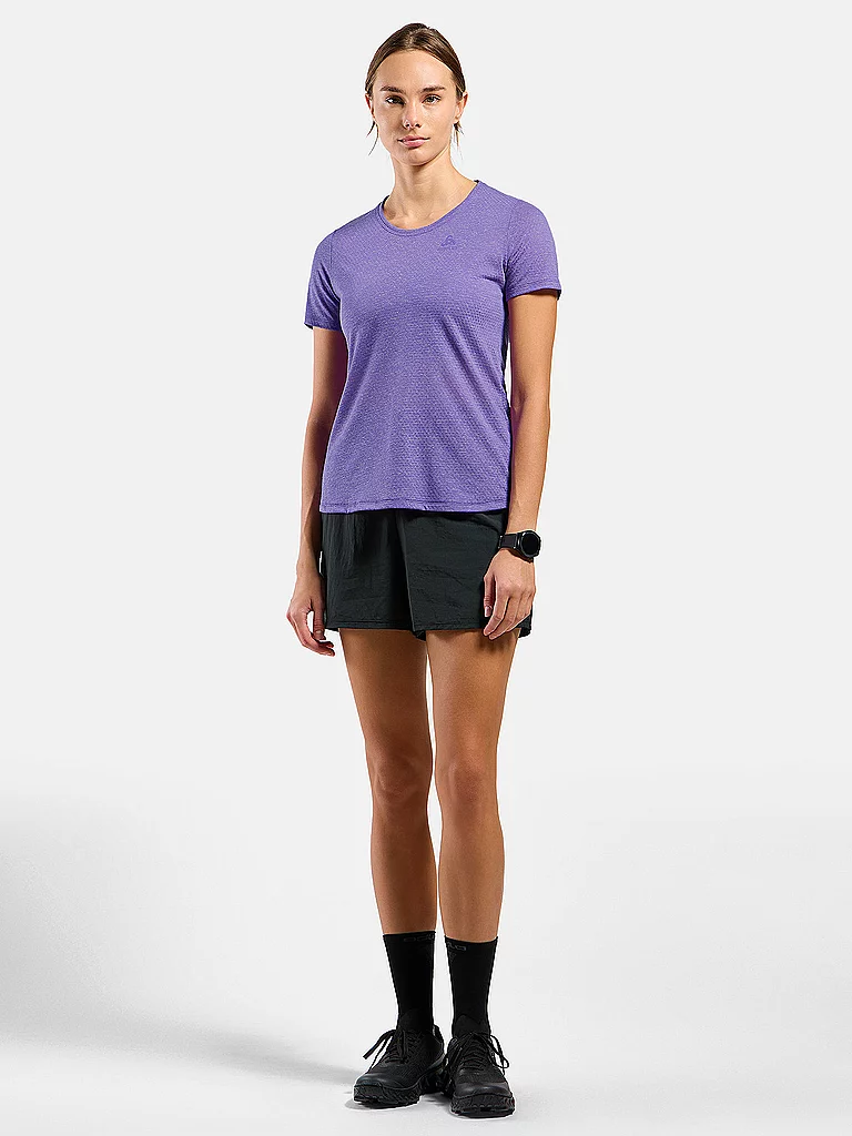 ODLO Damen Laufshorts Essential 365 4inch schwarz | M — Bild 3