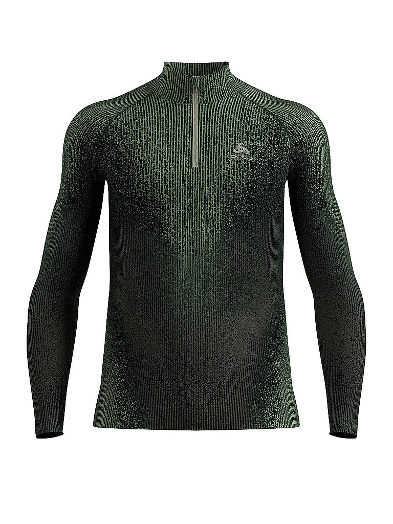 ODLO Herren Unterzieh Zipshirt Blackcomb schwarz | S — Bild 2