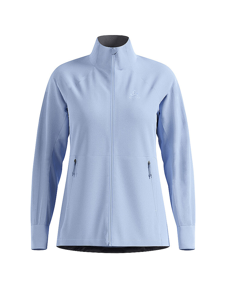 ODLO Damen Langlaufjacke Essential Warm hellblau | XS