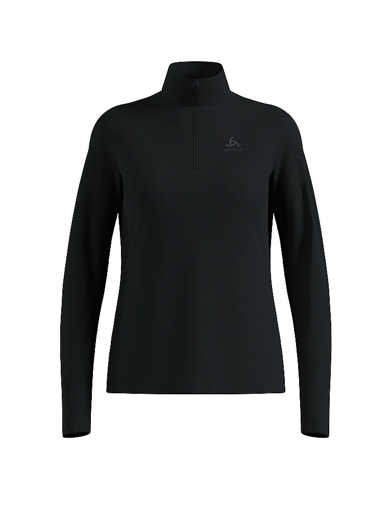 ODLO Damen Unterzieh Zipshirt Besso Mid Layer schwarz | XS