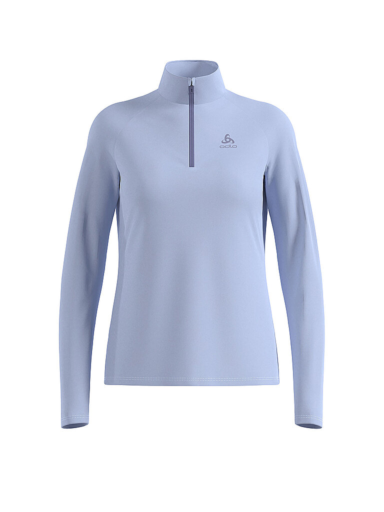 ODLO Damen Unterzieh Zipshirt Besso Mid Layer hellblau | XS
