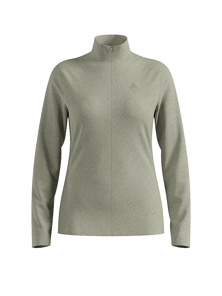 ODLO Damen Unterzieh Zipshirt Roy grau | XS