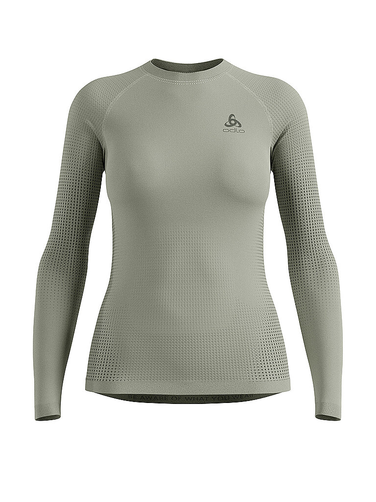 ODLO Damen Funktionsshirt WARM ECO Baselayer grau | L — Bild 2