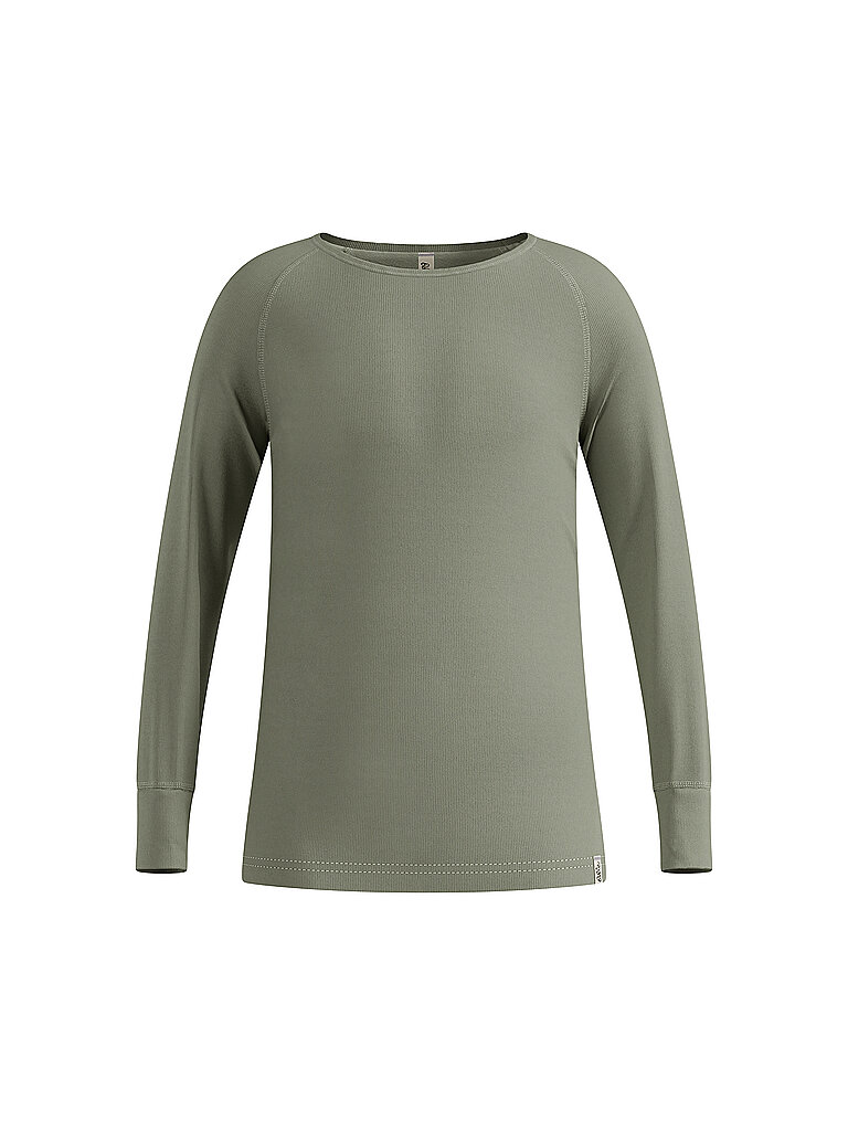 ODLO Kinder Unterziehshirt Active Warm silber | 128 — Bild 2