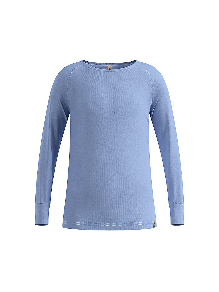 ODLO Kinder Unterziehshirt Active Warm hellblau | 140 — Bild 2